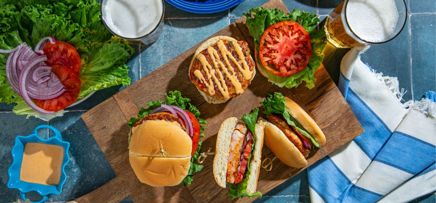 Prime Shrimp Debuts Honey BBQ Shrimp Burger as QVC Exclusive