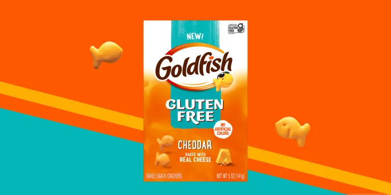 Goldfish 推出首款无麸质切达饼干，回应消费者长期诉求